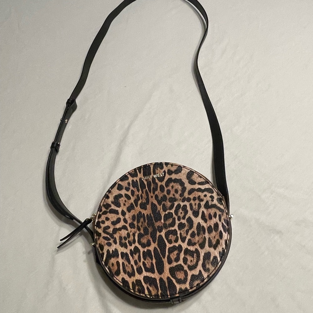 Leopard (or is it Cheetah) Print Nine West Purse